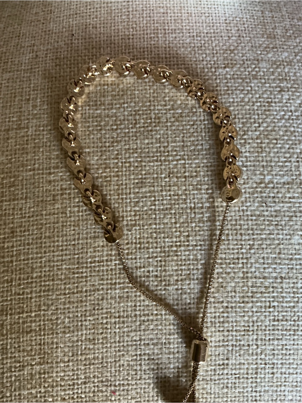 Premier Designs Gold Crystal Slider Bracelet - Picture 4 of 6